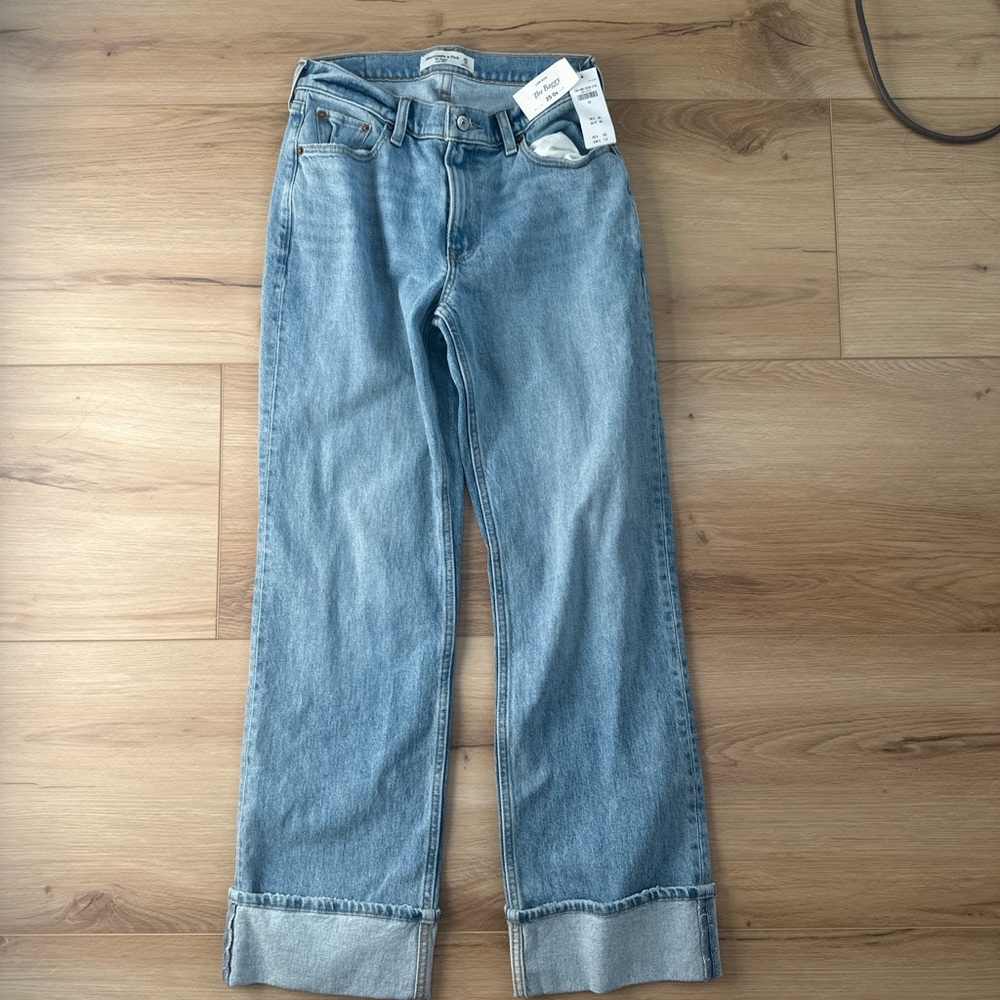 NEW Abercrombie & Fitch Classic Blue Denim Jeans